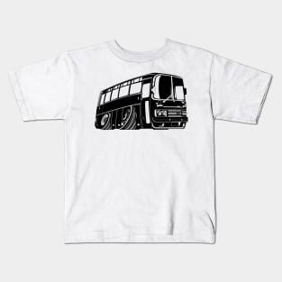 cartoon autobus Kids T-Shirt